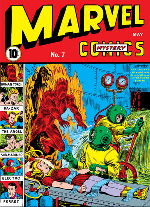 Cover MARVEL MYSTERY COMICS #7